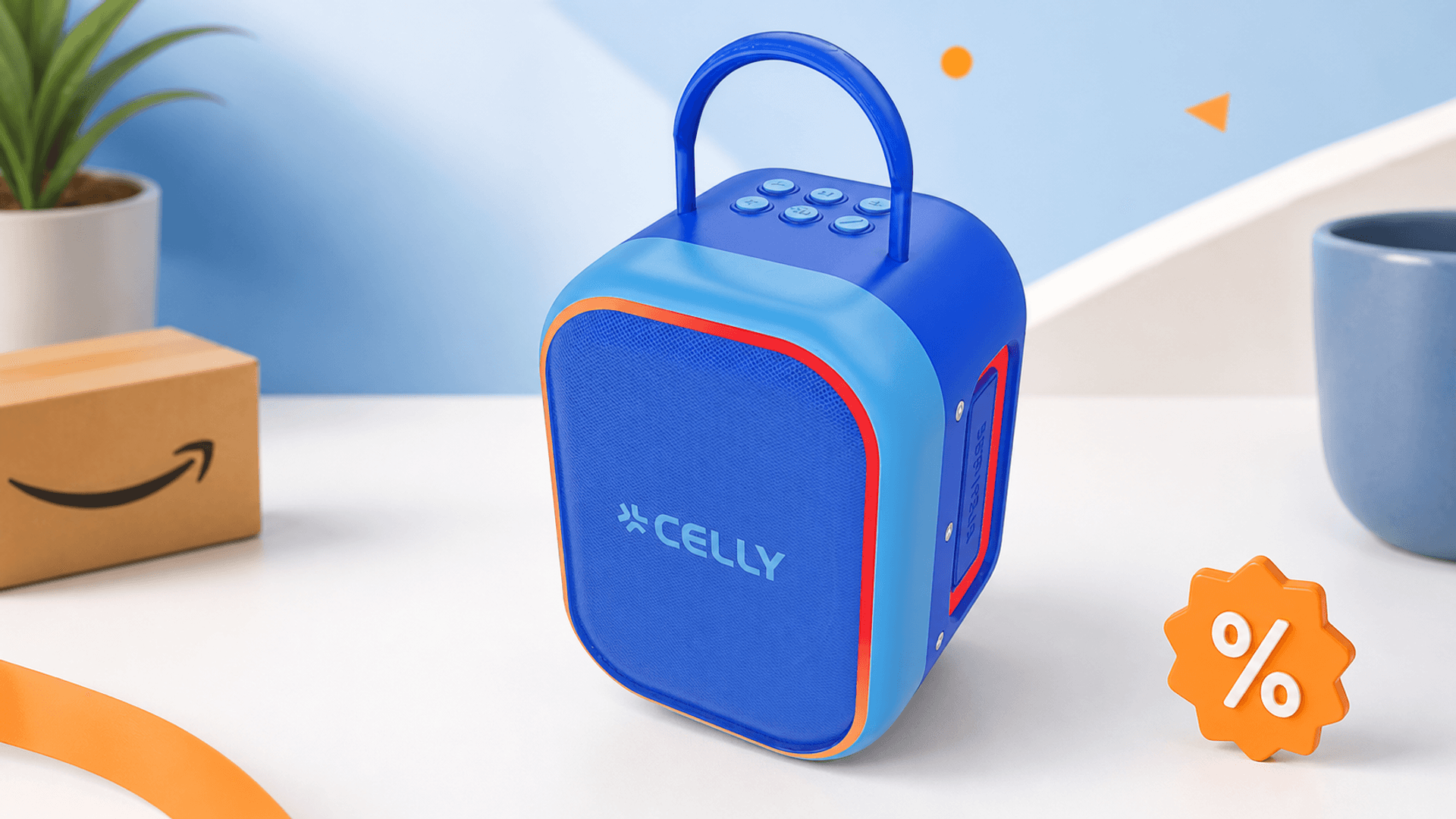Immagine di Lo speaker bluetooth Celly cala del 33%: occasione sotto i 34 euro
