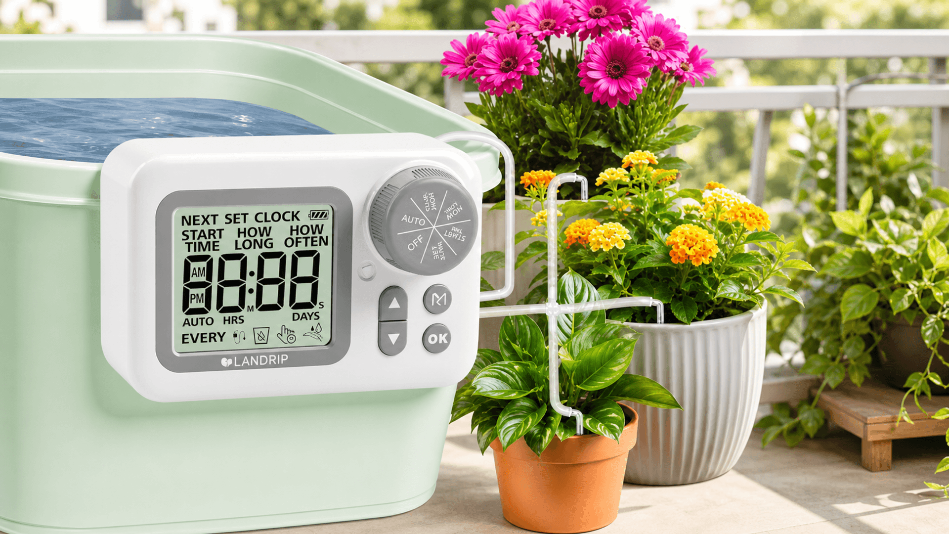 Immagine di Il sistema di irrigazione automatica Landrip costa il 37% in meno