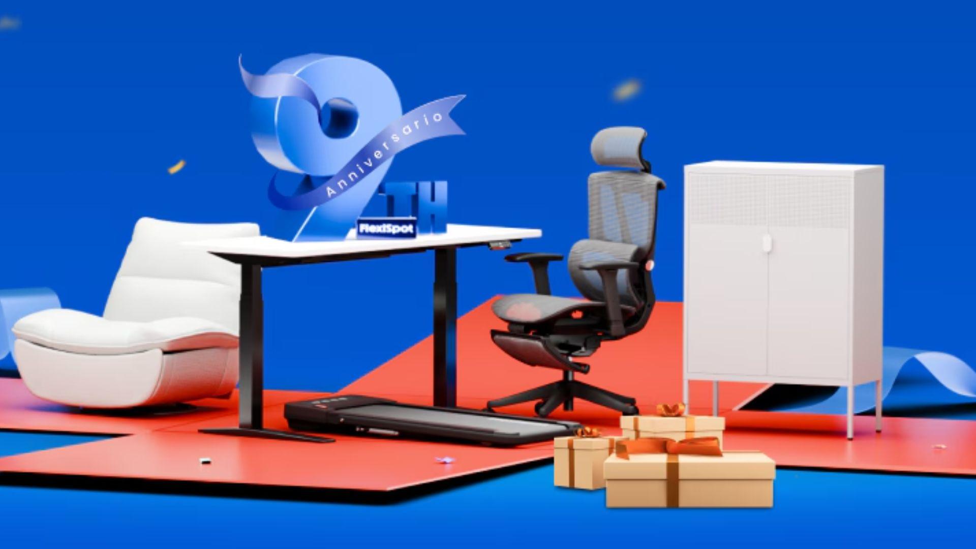 Immagine di È tempo di festa: FlexiSpot celebra 9 anni con offerte shock!