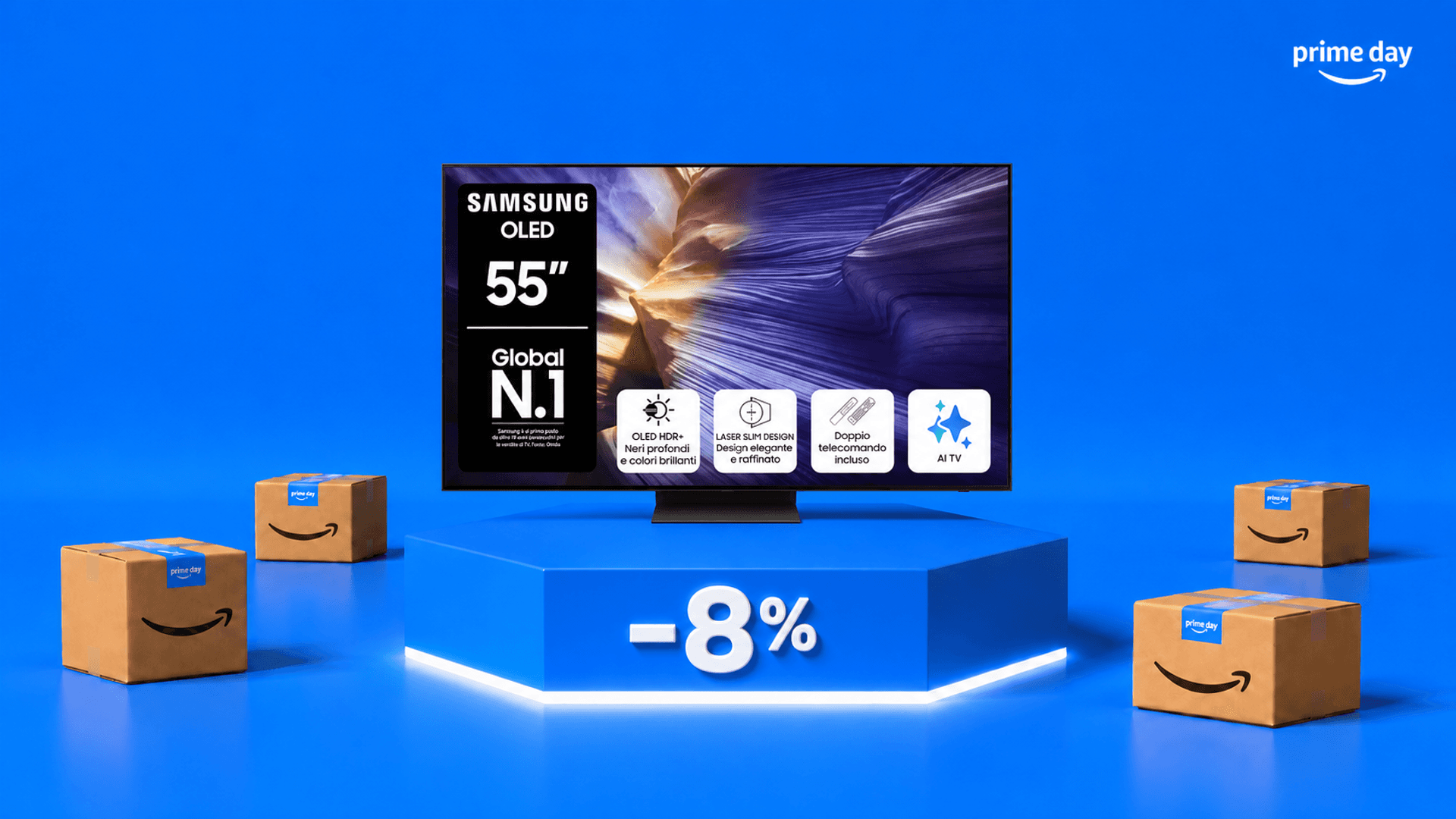 Immagine di La smart tv Samsung S94F cala a 924€: occasione da cogliere