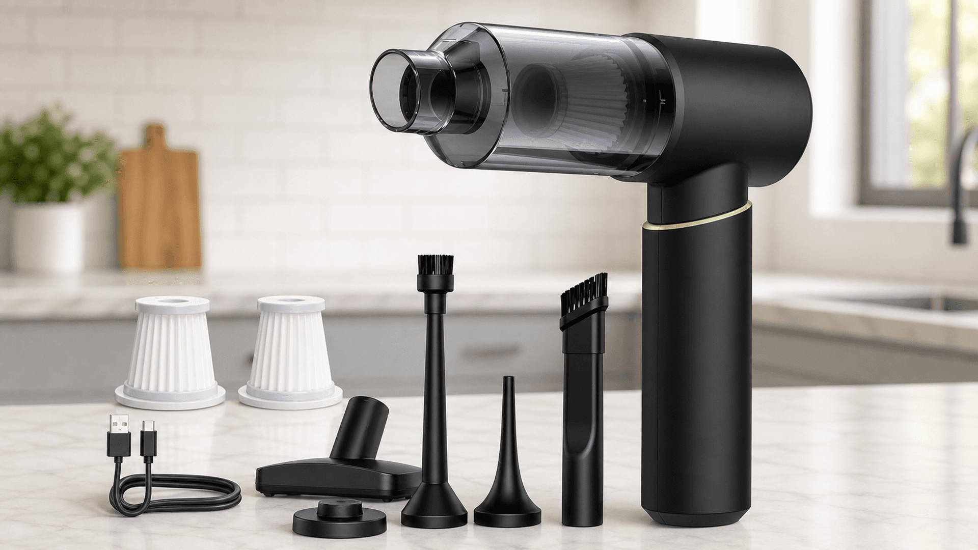 Immagine di L'aspirapolvere portatile senza fili crolla a 28,49€: -43%