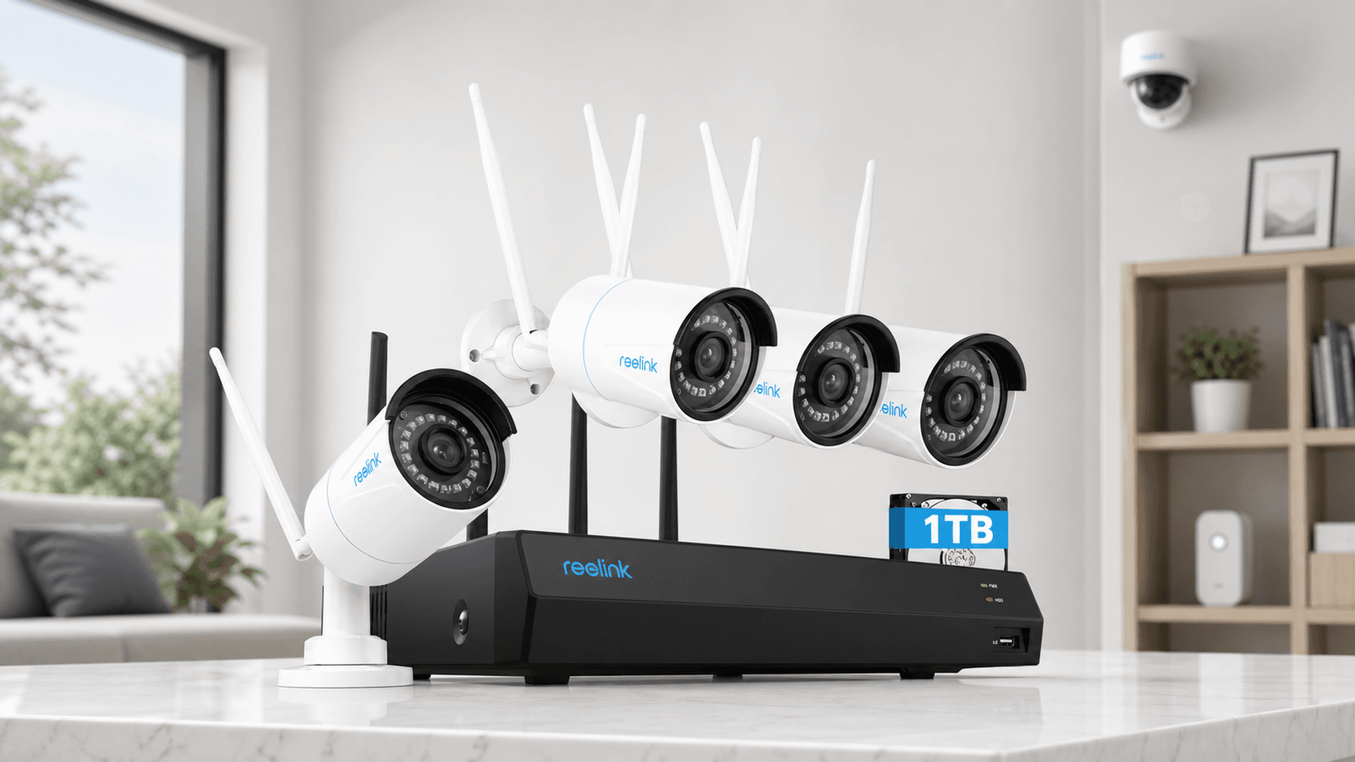 Immagine di Il kit di videosorveglianza WiFi Reolink ora fa risparmiare 150€
