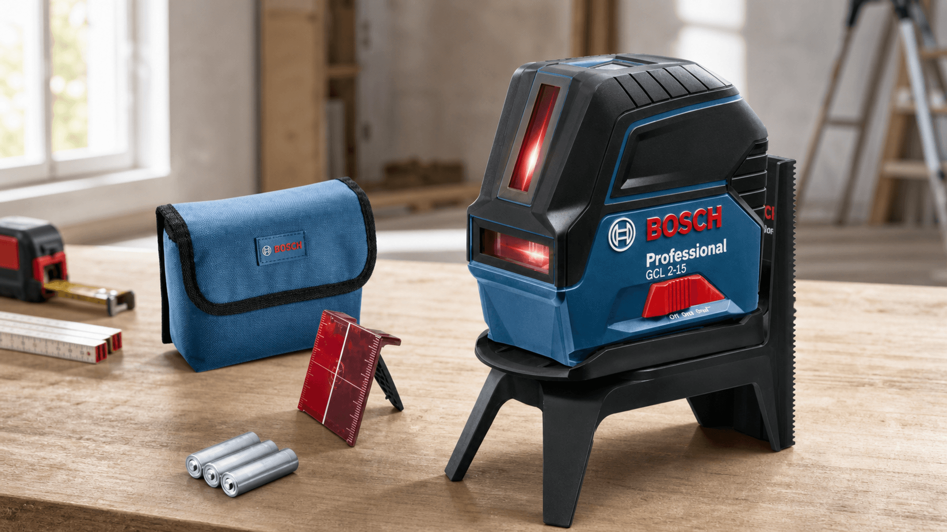 Immagine di Bosch Professional GCL 2-15: la livella laser costa 75€ in meno