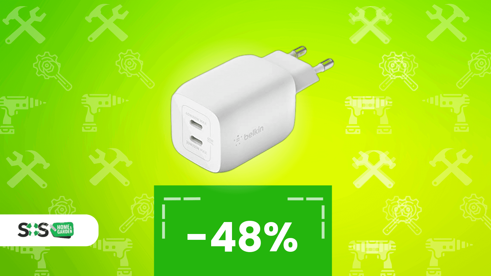 Immagine di Un solo caricabatterie, ma fa il lavoro di due (e oggi costa la metà)