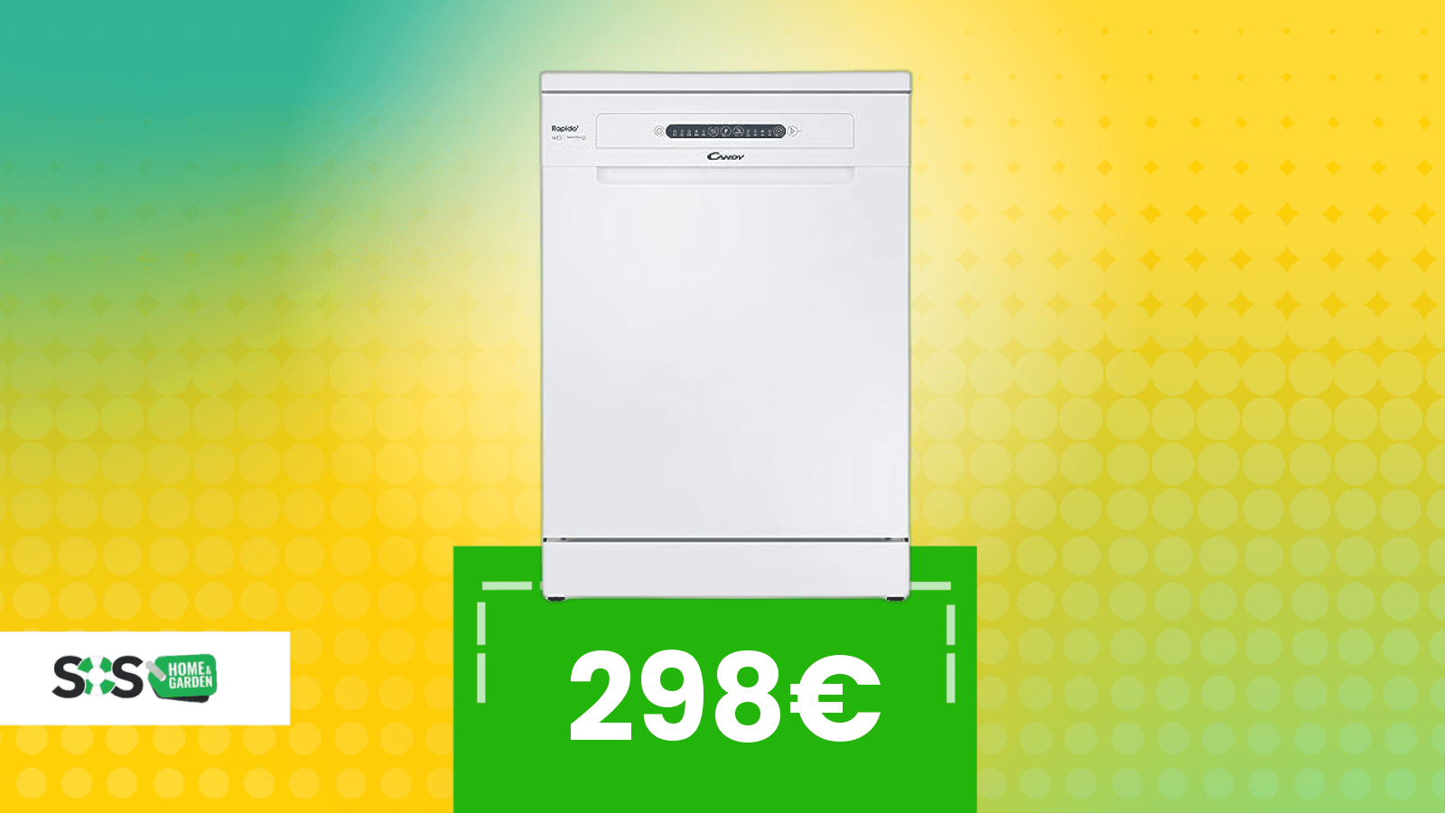 Immagine di Sotto i 300€ non vuol dire “vecchio”: una lavastoviglie moderna è possibile