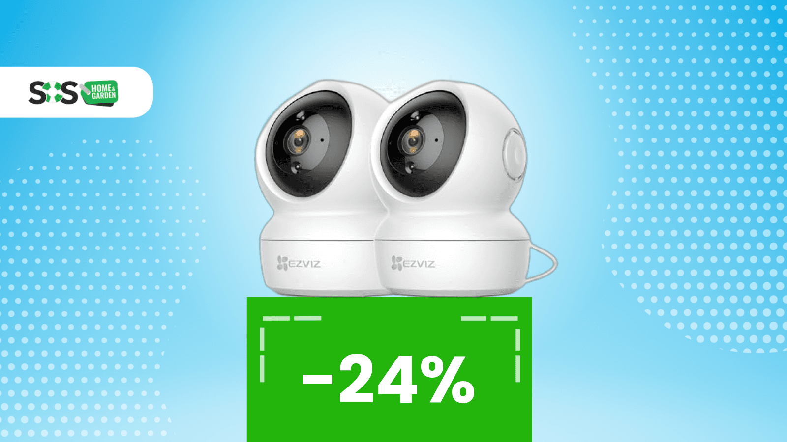 Immagine di Prime drop: 2 telecamere EZVIZ a soli 38€ (tempo limitato)