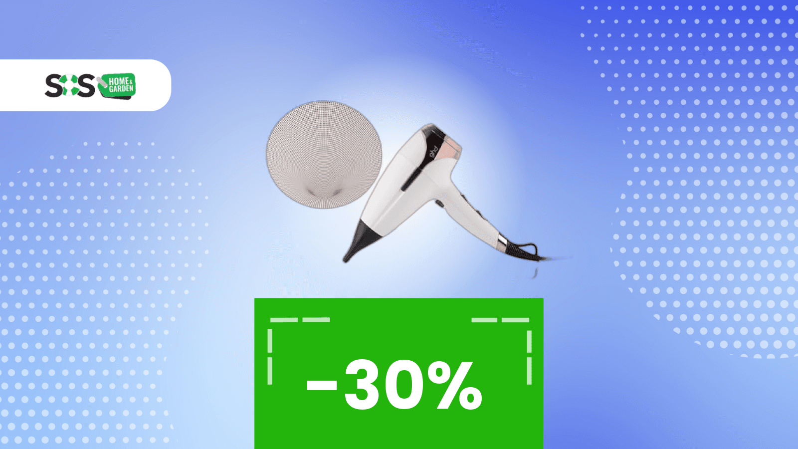 Immagine di Styling da salone ogni giorno: asciugacapelli GHD Helios oggi a -30%