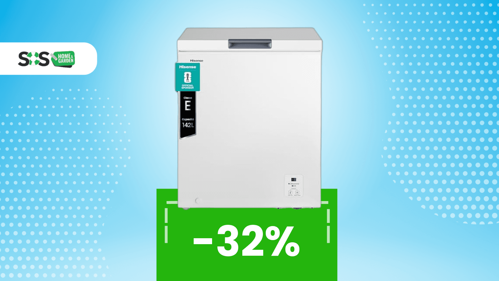 Immagine di Spazio, freddo e risparmio: -32% su questo congelatore a pozzo