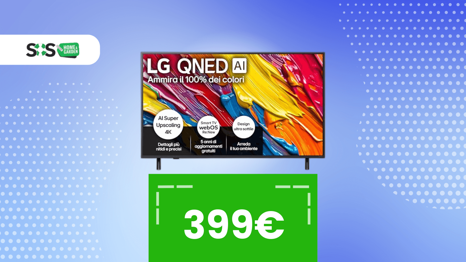 Immagine di 2. Basta immagini spente! Prendi questa LG e goditi colori incredibili. Oggi è in super sconto