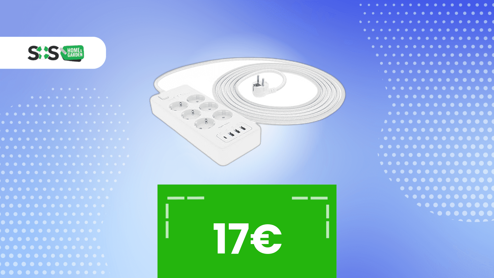 Immagine di Stop alle prese insufficienti! Questa ciabatta ha tutto (anche USB-A e USB-C)