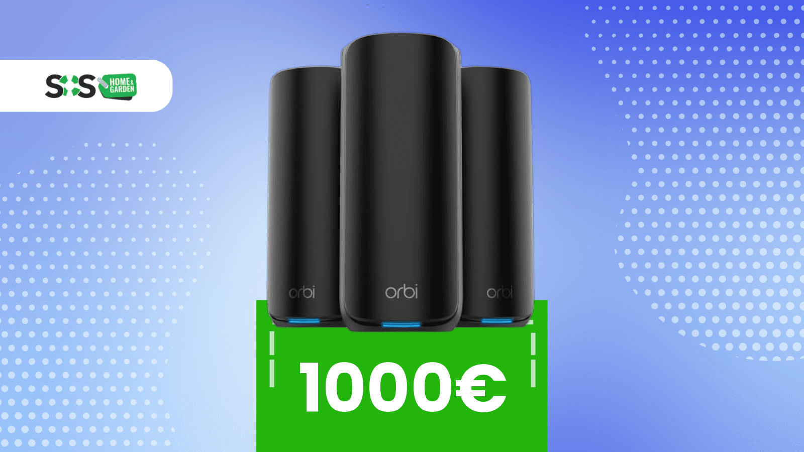 Immagine di NETGEAR Mesh WiFi 7 Orbi 870 Tri-band a un prezzo SHOCK! 1000€