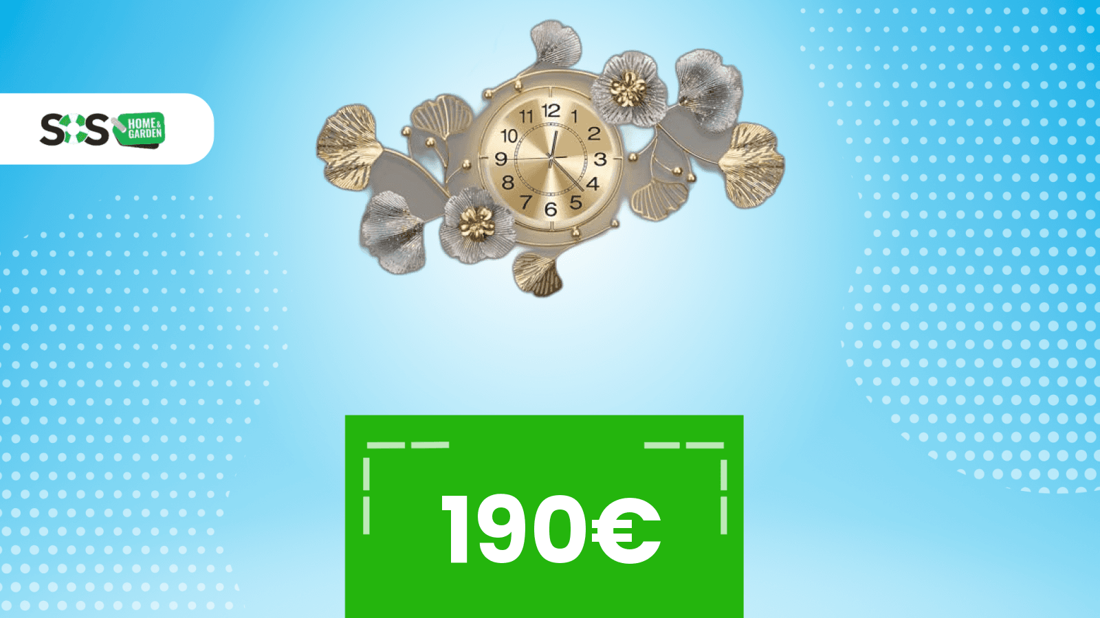 Immagine di Fai colpo con questo orologio da parete, lo sconto è solo un extra