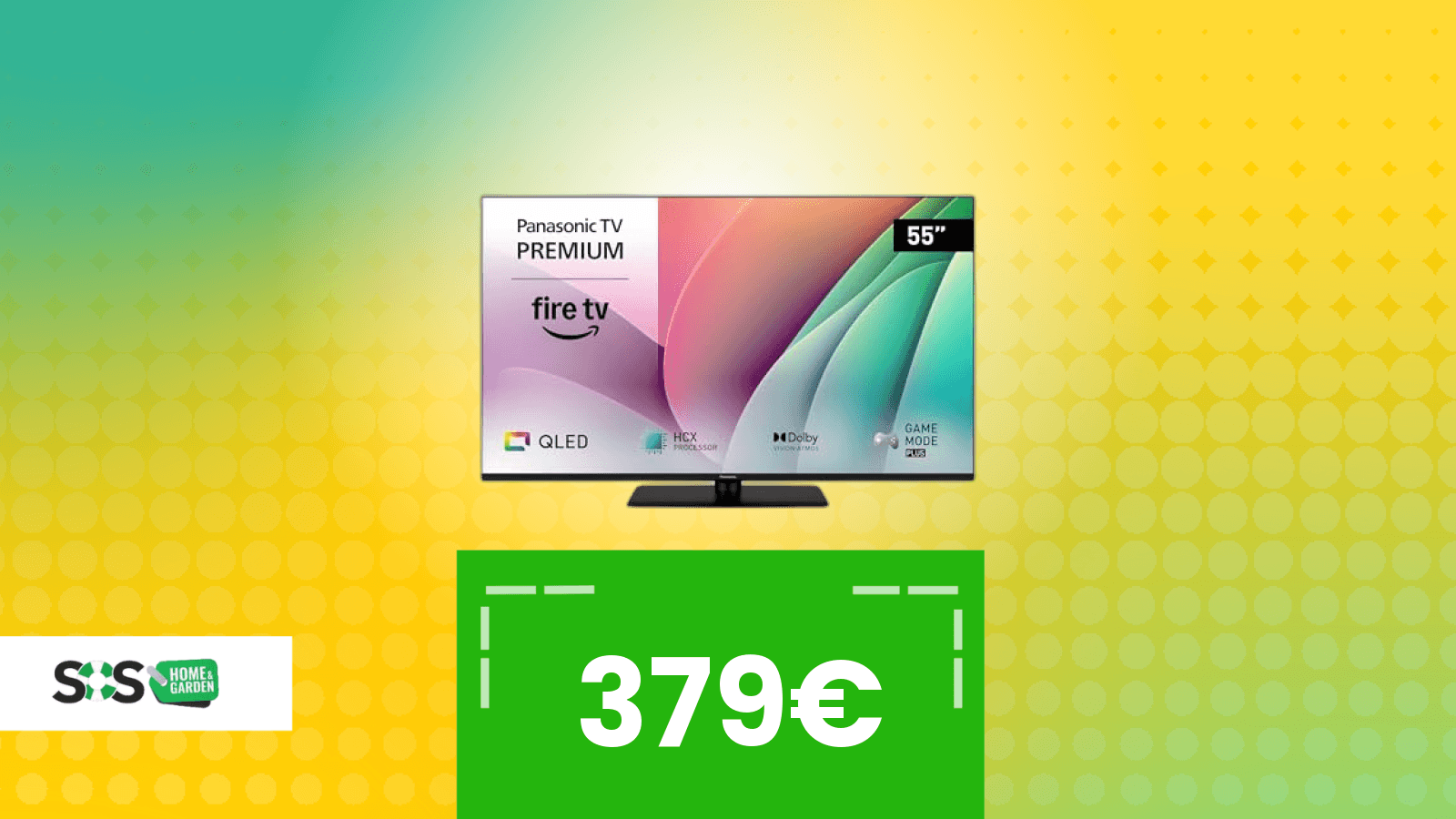 Immagine di Panasonic TV con Fire OS crolla a 379€: occasione mai vista