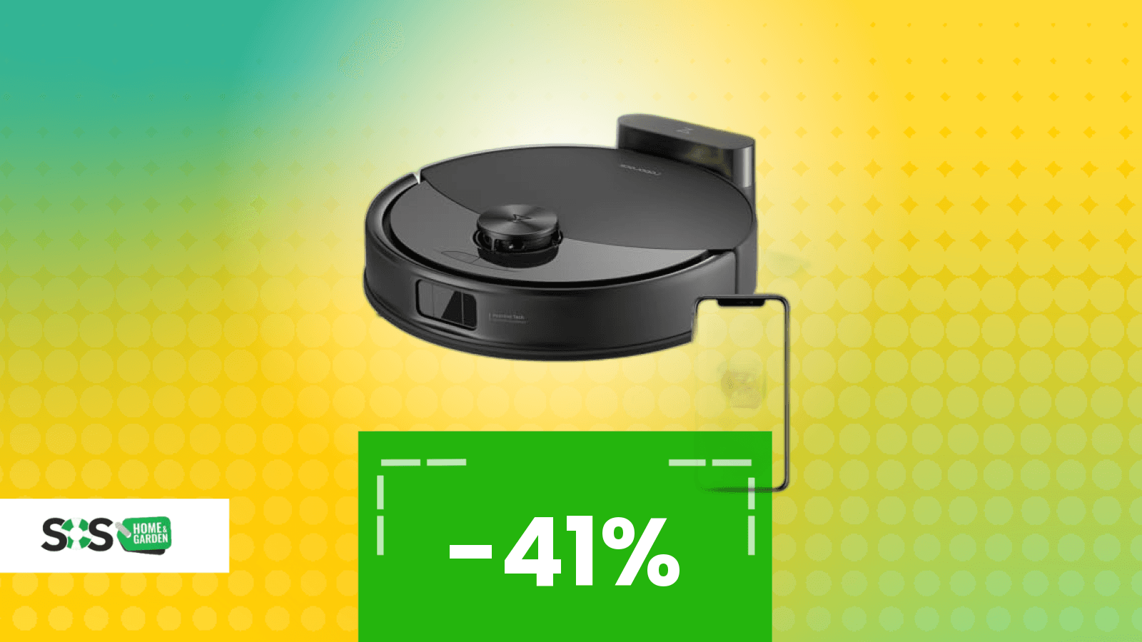 Immagine di Offerta bomba Roborock: minimo storico + 20€ di sconto extra