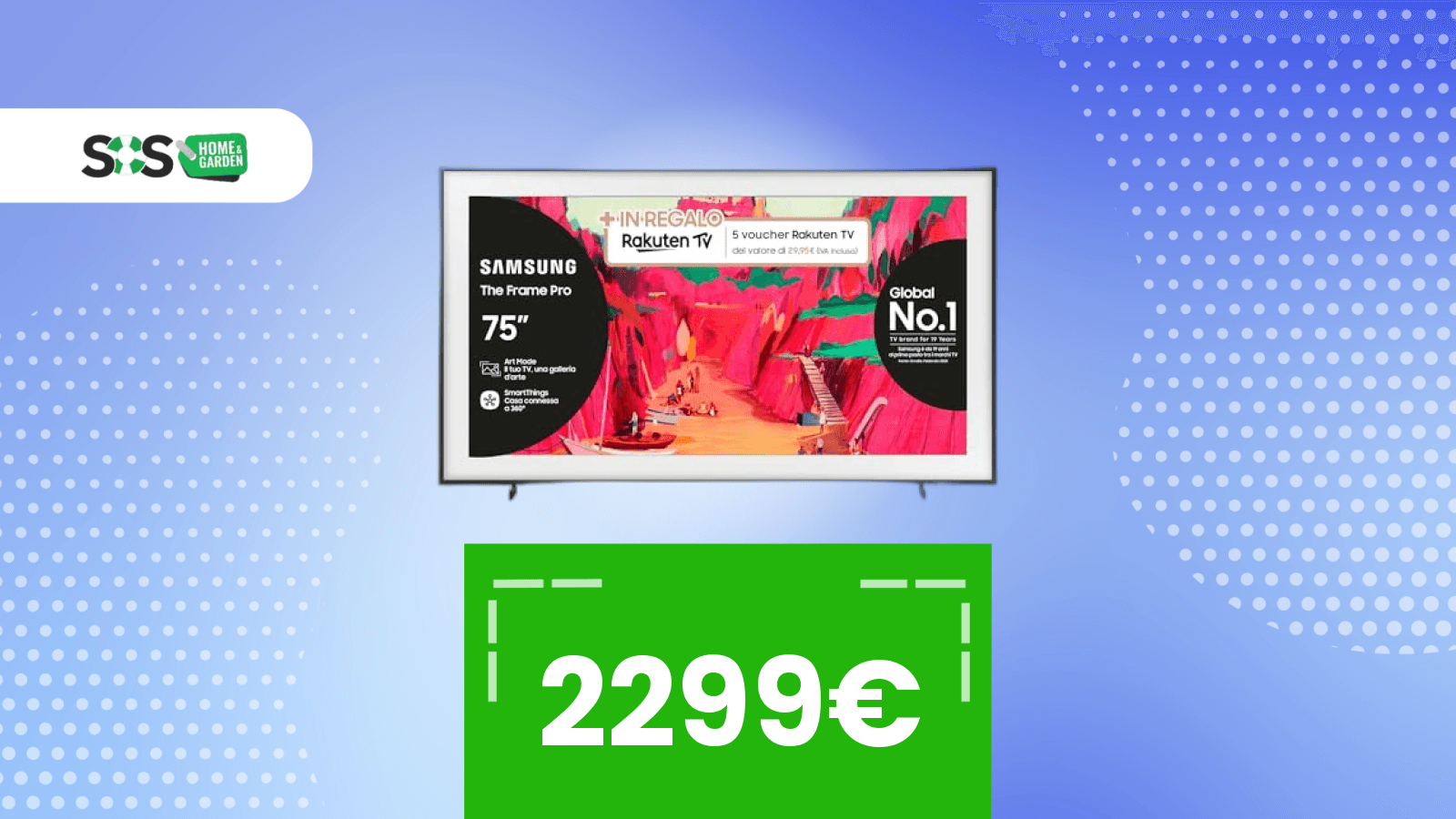 Immagine di Le TV Samsung The Frame non sono sparite: oggi puoi risparmiare 200€