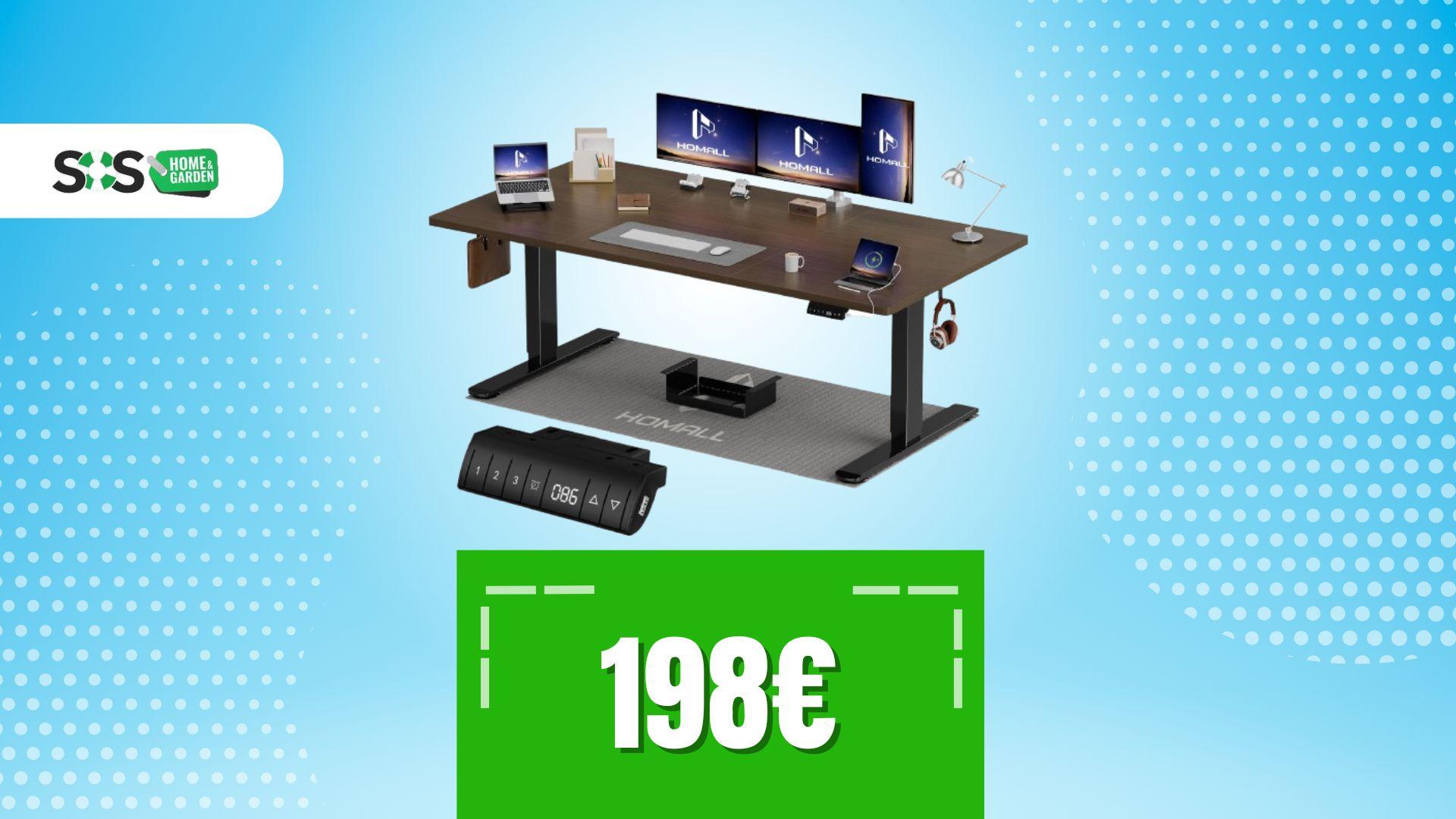 Immagine di Non è una scrivania qualunque: 4 sezioni e mega offerta Amazon