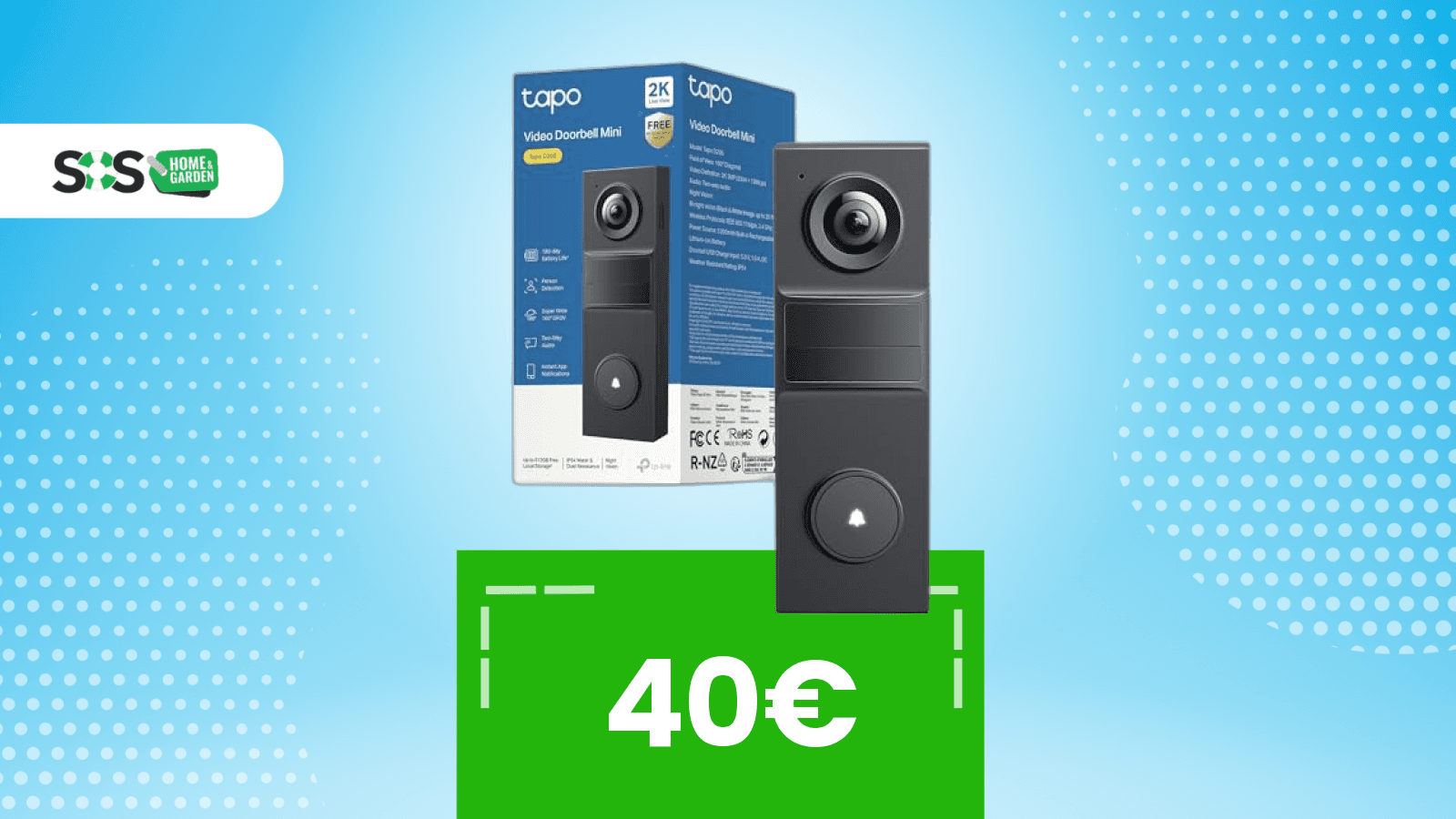 Immagine di Dimentica il citofono smart! Questo videocitofono oggi ti costa meno di 40€