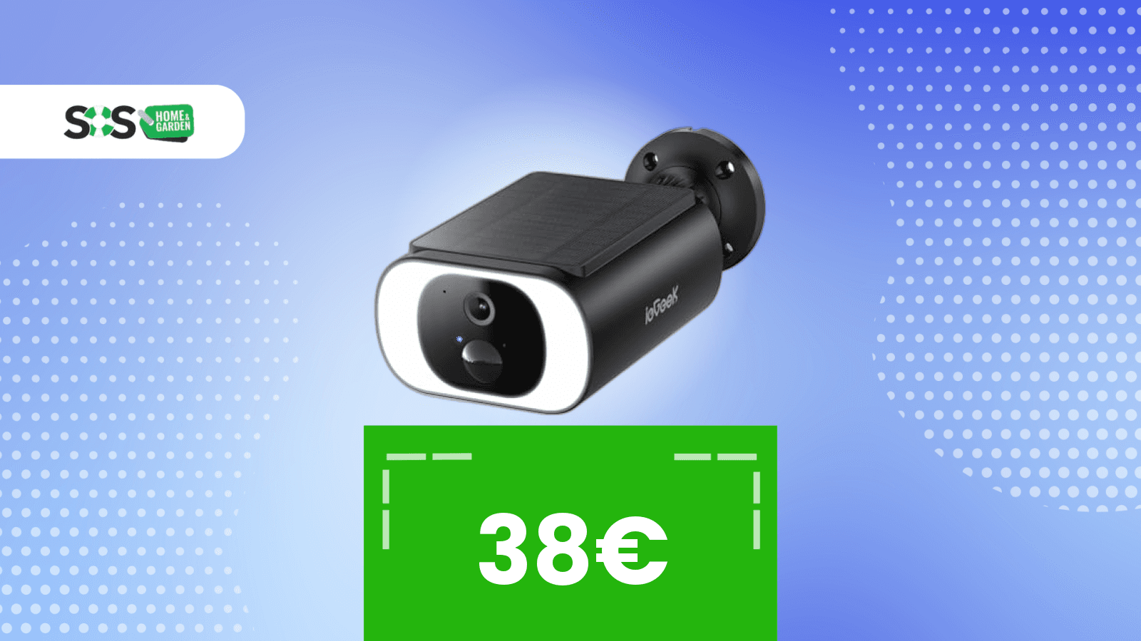 Immagine di Pannello solare integrato, così discreto che vedrai solo la videocamera