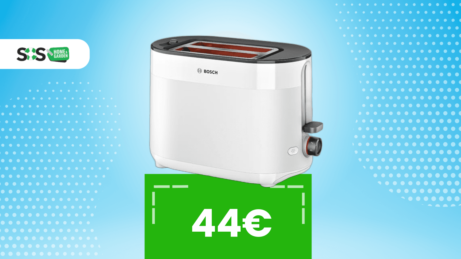 Immagine di Cerchi un tostapane? Questo oggi ti regala sconto e praticità