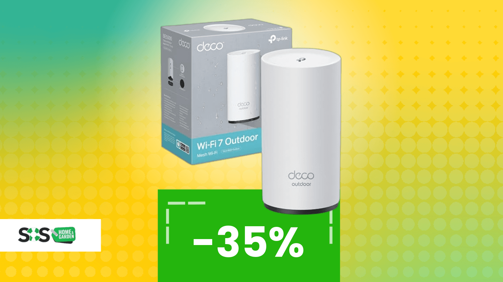 Immagine di Porta il Wi-Fi 7 anche all’aperto: router top scontato del 35%!