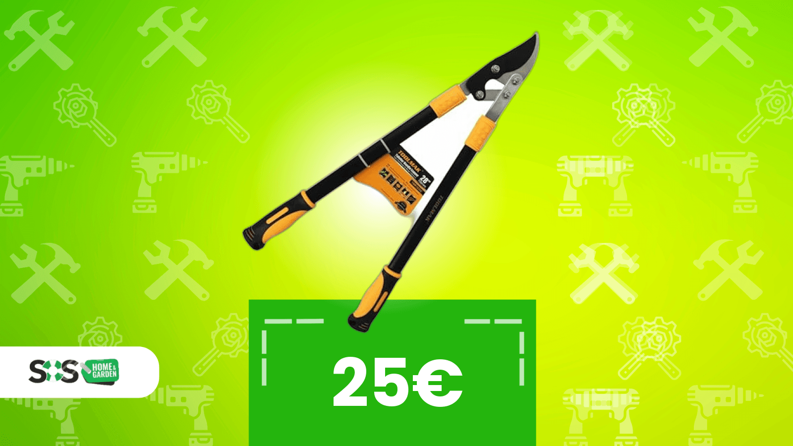 Immagine di Spendi 24€ e rivoluziona il tuo giardino con questo troncarami