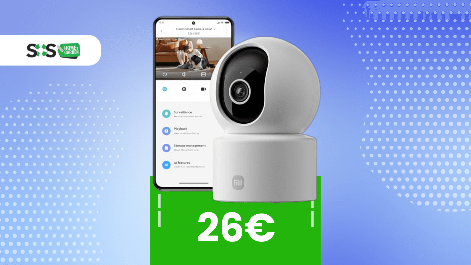 Immagine di Sotto i 30€ trovi solo telecamere di marche sconosciute? Non questa Xiaomi