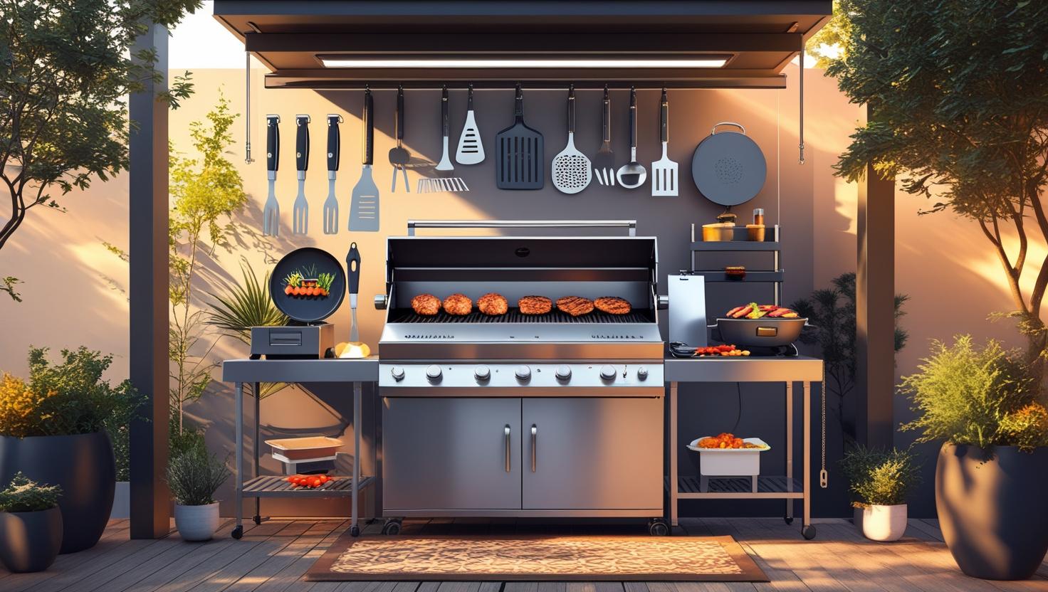 Immagine di Barbecue perfetto: accessori e utensili essenziali