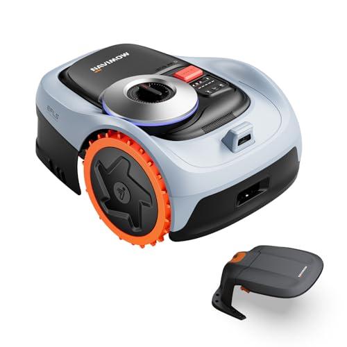Segway Navimow i2 AWD (Nuovo i105E) Robot Tagliaerba Senza Filo Perimetrale, Trazione Integrale per Pendii del 45%, EFLS NRTK + Visione, Mappatura Automatica