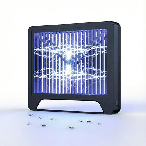 Zanzariera Elettrica da Interno,Lampada Antizanzare,UV Lampada Zanzare,Adatta Cucina, Camera Letto,Ufficio,Racchetta Zanzare Atossica Anti Mosche UV Campeggio 100m²