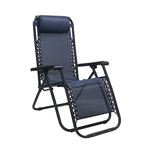 Totò Piccinni Sedia GRAVITY gravità Zero Sdraio da Giardino Poltrona Relax Pieghevole Salvaspazio Reclinabile Tessuto in Textilene