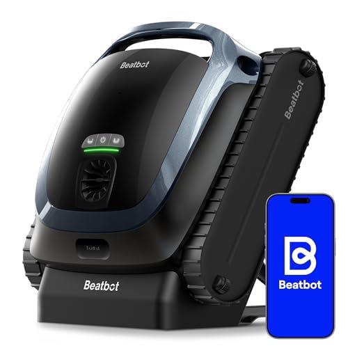Beatbot AquaSense 2 Robot Piscina Cordless, parcheggio Intelligente. Pulisce Pavimento, pareti e Linea d'Acqua con Doppio Passaggio, per Piscine Fuori Terra e interrate Fino a 360 m²